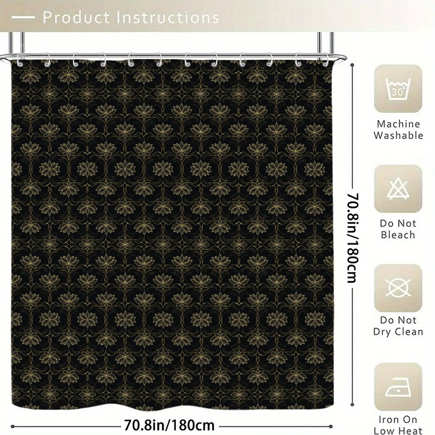 Waterproof Shower Curtain