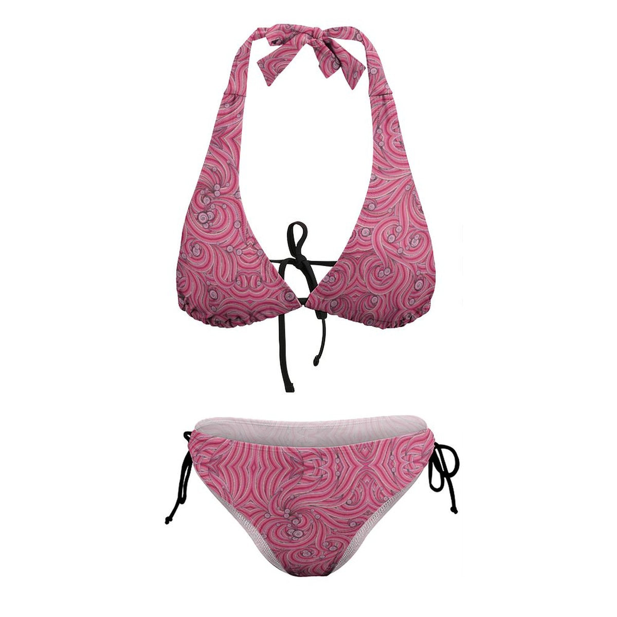 Two Piece Halter Swimsuit