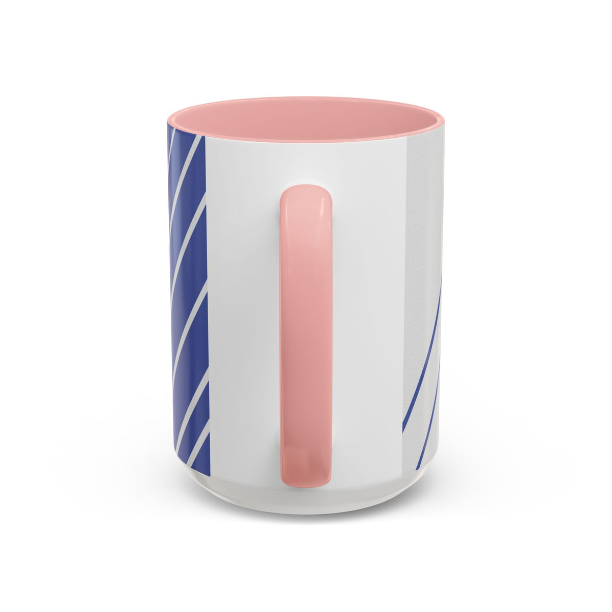 Elegant Stripe Accent Coffee Mug - Perfect for Gifts, Home Decor, Office, Birthdays, and Tea Lovers