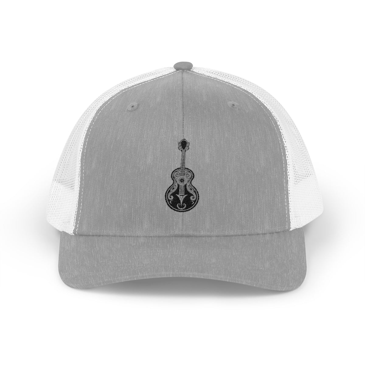 Guitar Lover Snapback Trucker Cap, Stylish Hat for Musicians, Acoustic Guitar Gift, Summer Music Festival Must-Have