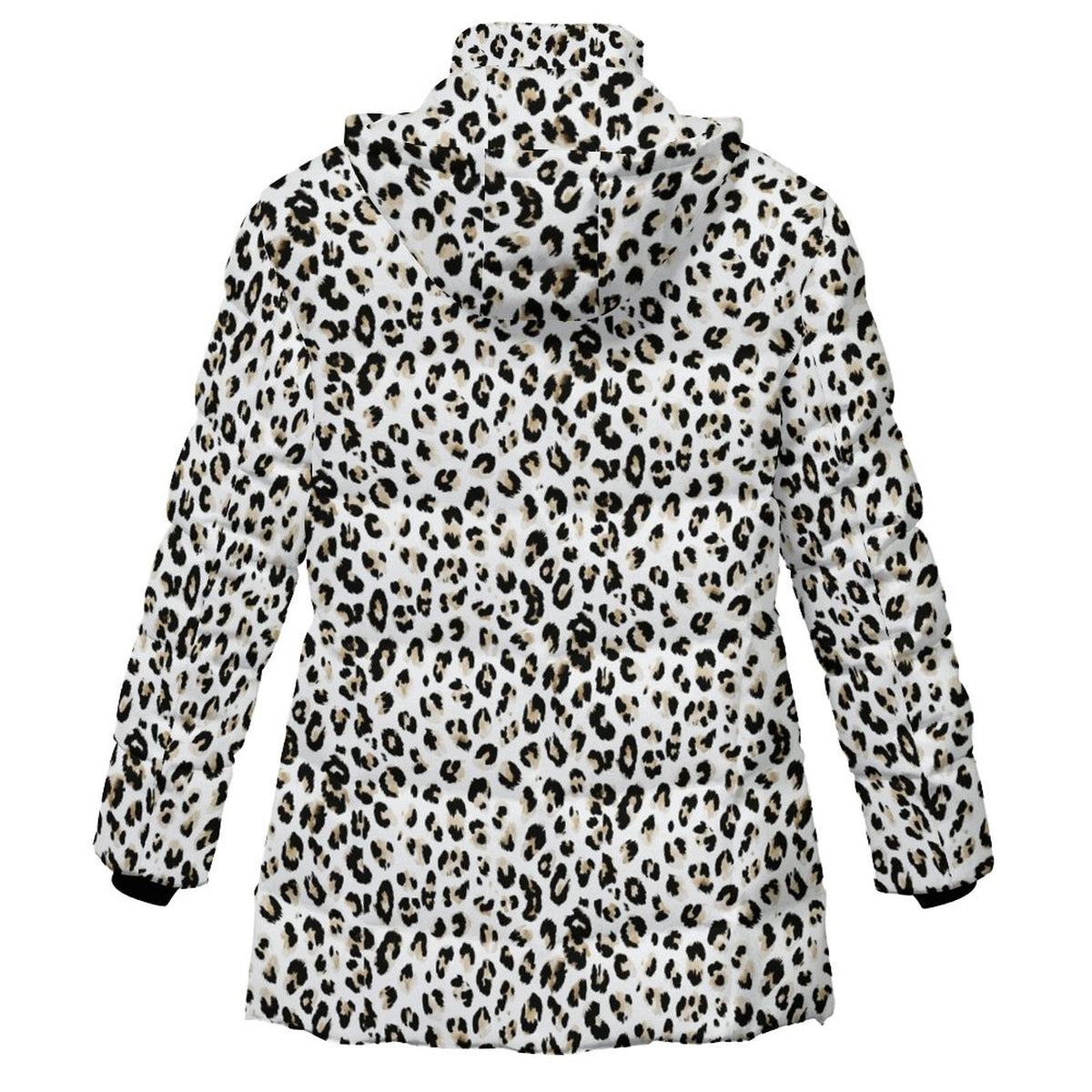 Winter Quilted Long-Sleeve Hooded Outerwear