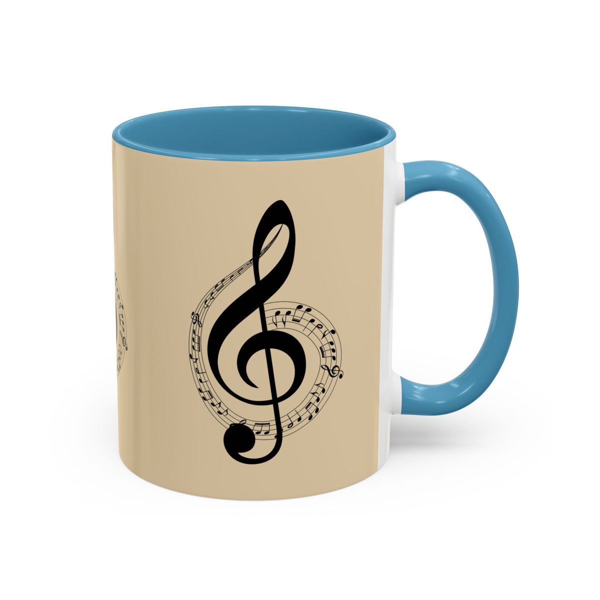 Musical Notes Coffee Mug - Perfect Gift for Music Lovers
