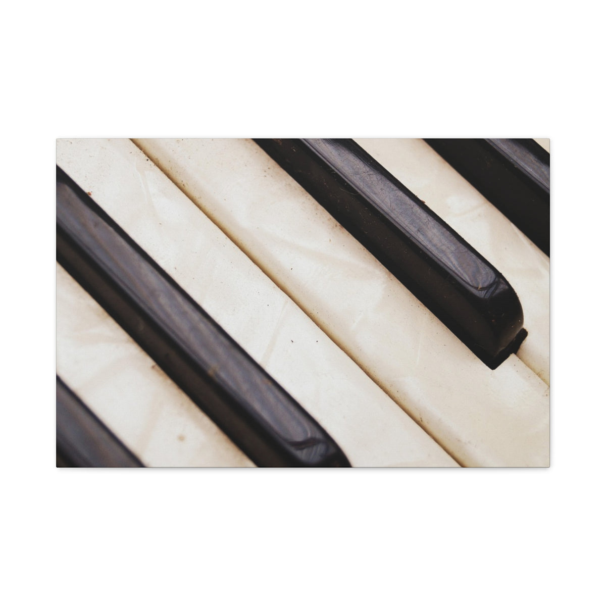 Piano Keys Canvas Wall Art, Music Decor for Home, Perfect Gift for Musicians or Music Lovers