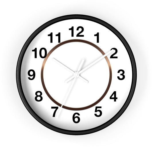 Elegant Minimalist Wall Clock for Modern Decor, Home Office Decor, Gift for Housewarming, Birthday Gift, Timeless Design