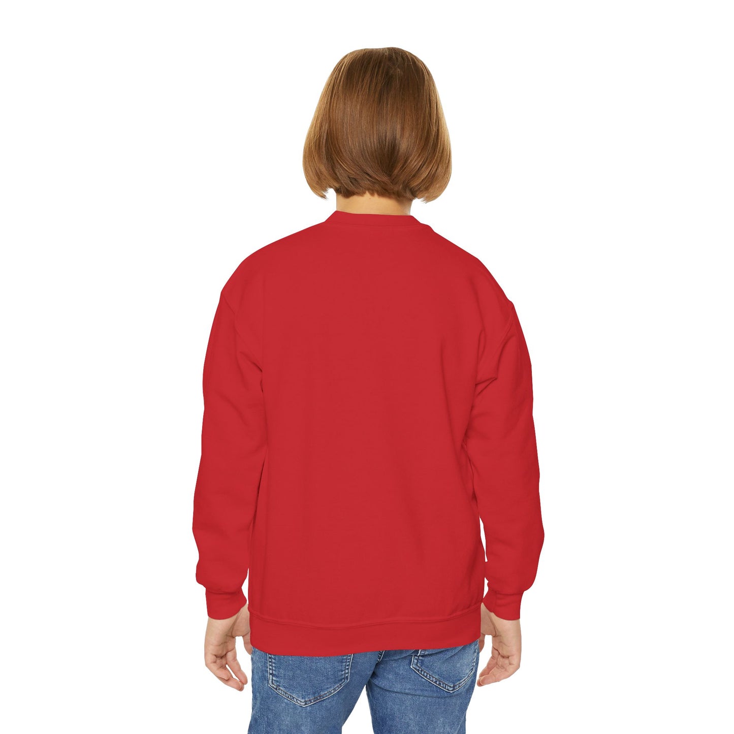 Adorable Elephant Youth Crewneck Sweatshirt