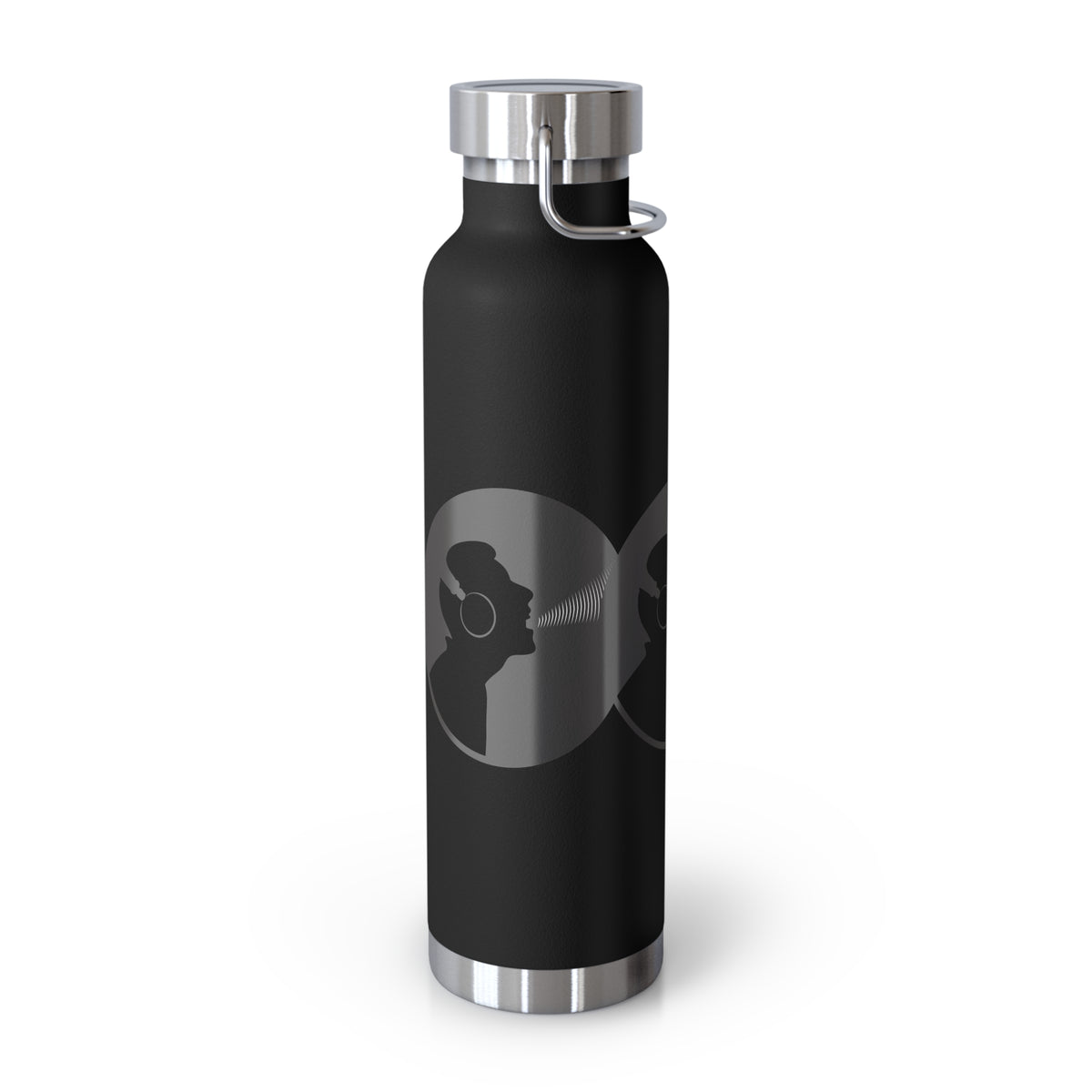 Stylish Copper Insulated Water Bottle for On-the-Go Hydration | Fitness, Travel, Eco-Friendly Gift, Unique Design, 22oz