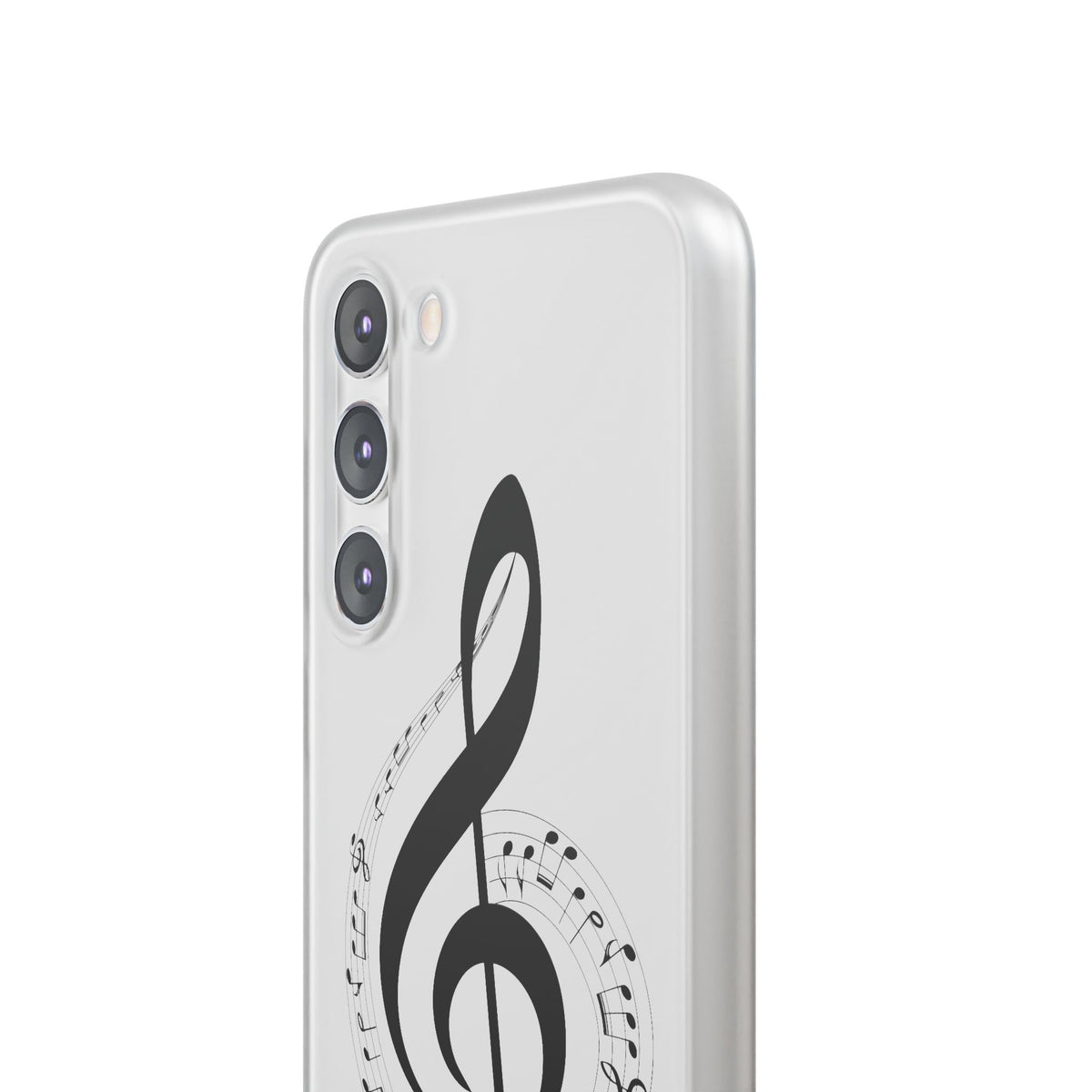 Phone Case — Musical Treble Clef Design