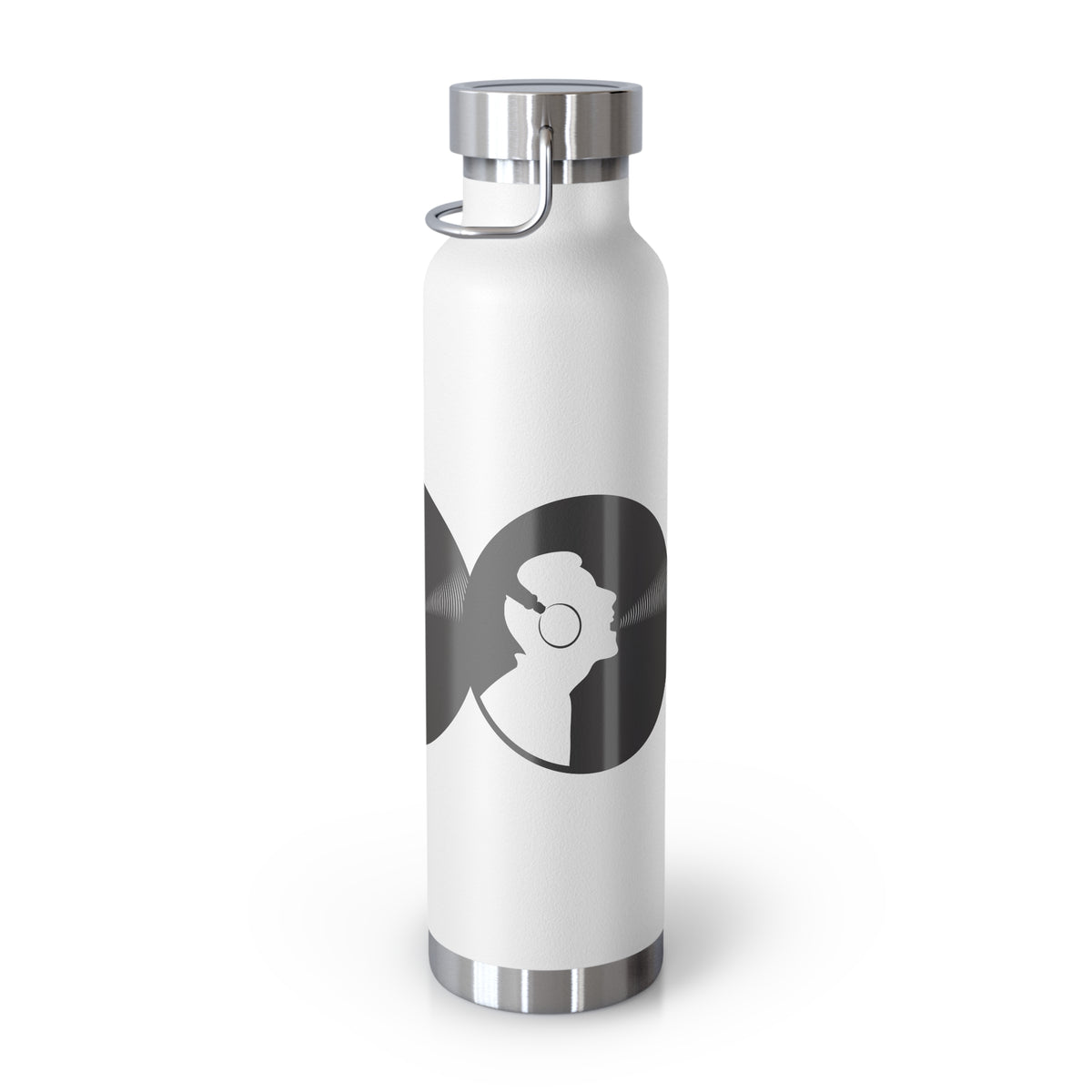 Stylish Copper Insulated Water Bottle for On-the-Go Hydration | Fitness, Travel, Eco-Friendly Gift, Unique Design, 22oz