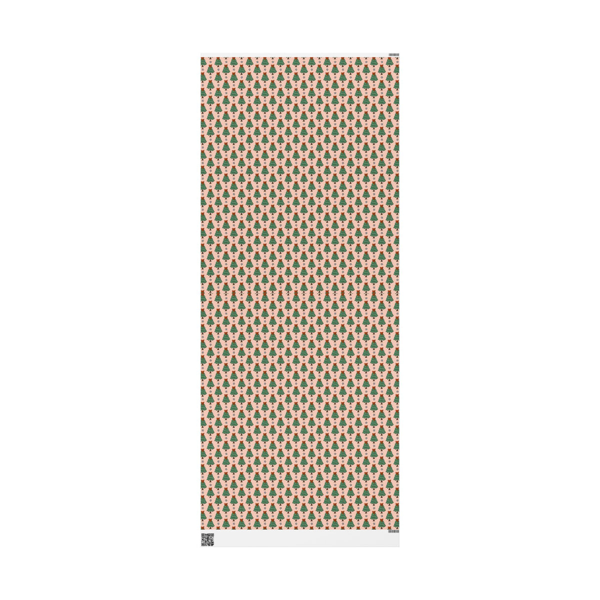 Christmas Tree Pattern Wrapping Paper Roll — Festive Gift Wrap for Holidays & Parties