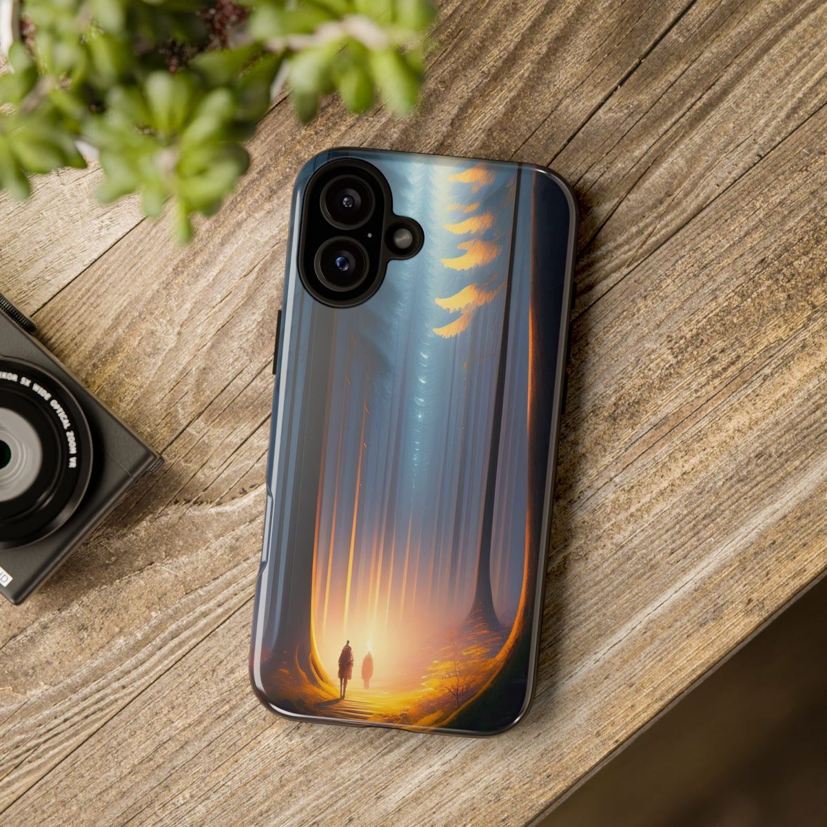 Phone Case — Mystical Forest Nightscape Protective Tough Case