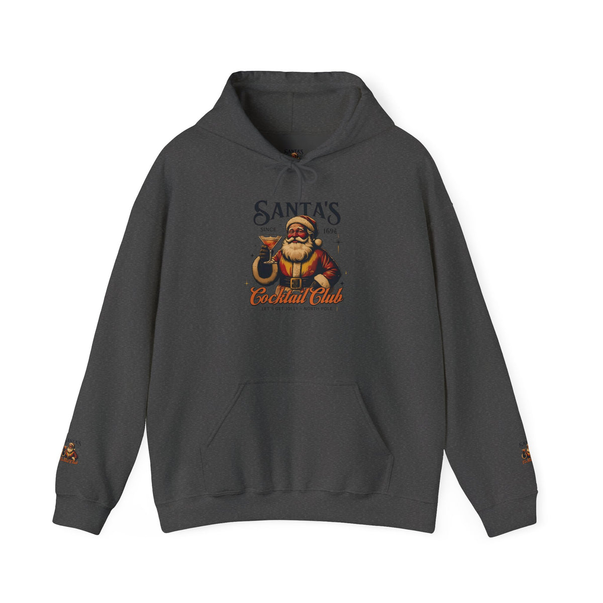 Cozy Holiday Sweatshirt, Perfect Christmas Gift, Santa's Cozy Crew, Winter Comfort Wear, Unisex Hoodie, Festive Apparel
