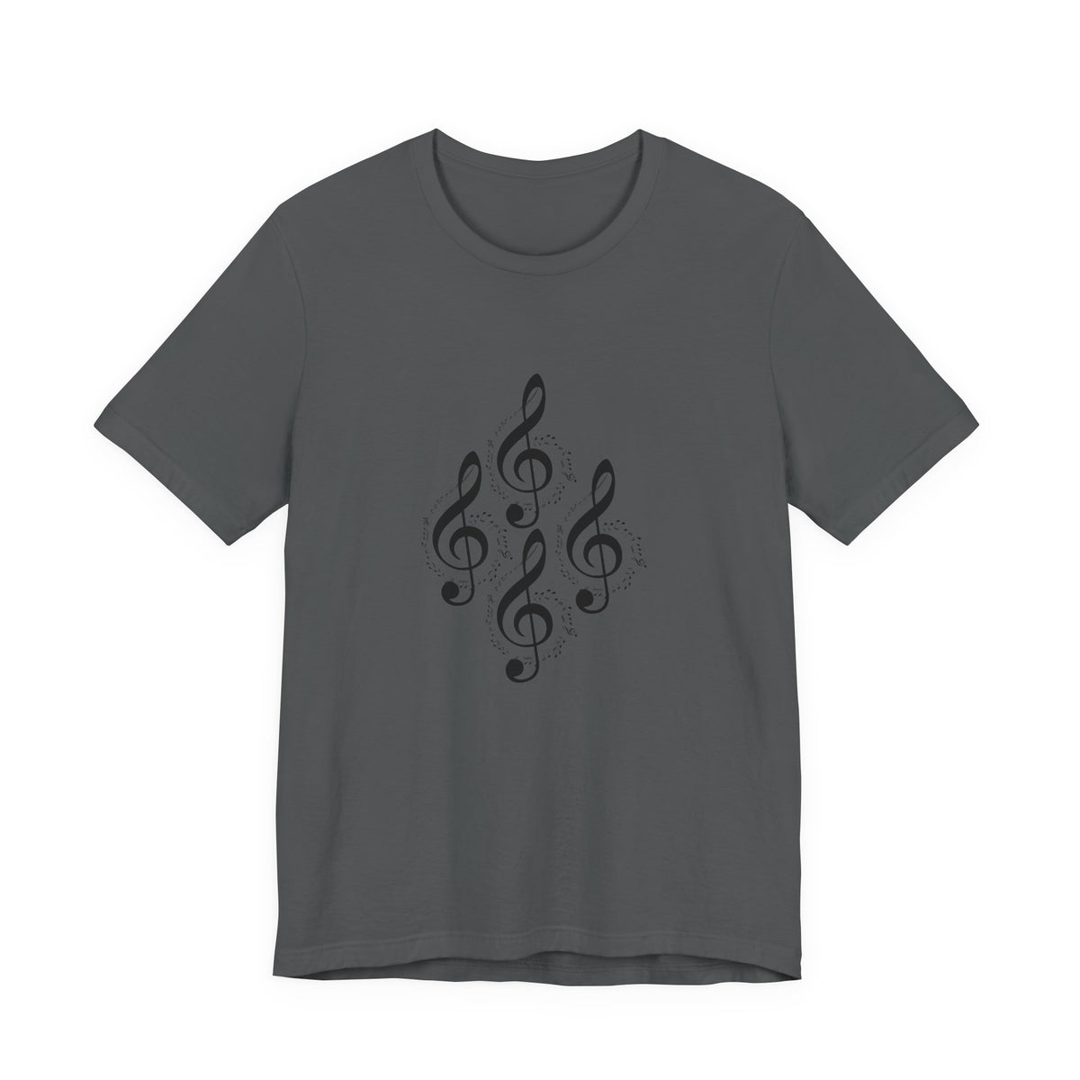 Musical Notes Tee - Perfect for Music Lovers, Casual Wear, Concerts, Festivals, Unique Gift Idea