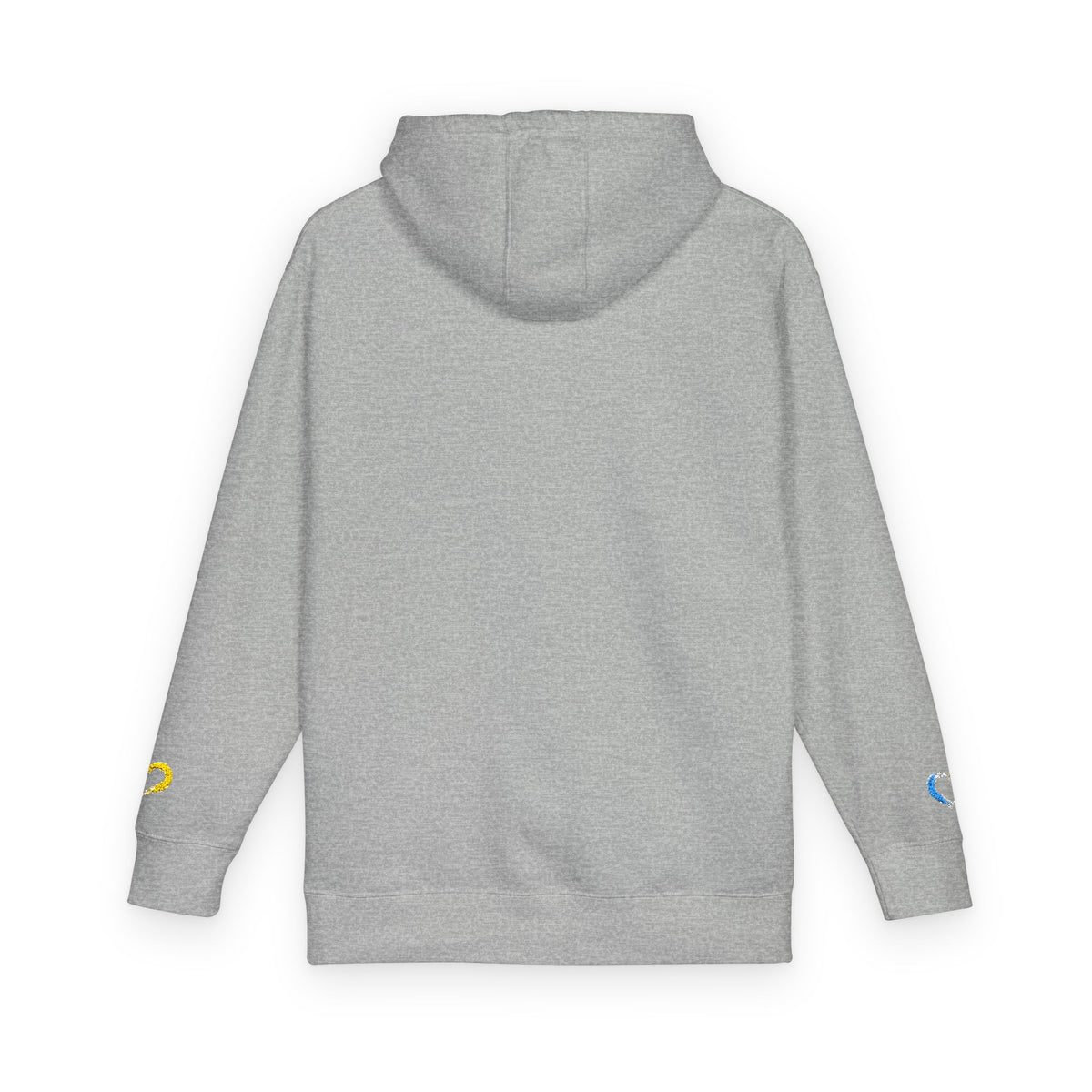 Colorful Heart Unisex Fleece Hoodie | Cozy Gift for Friends, Valentine's Day, Anniversary, Casual Wear, Spring Fashion