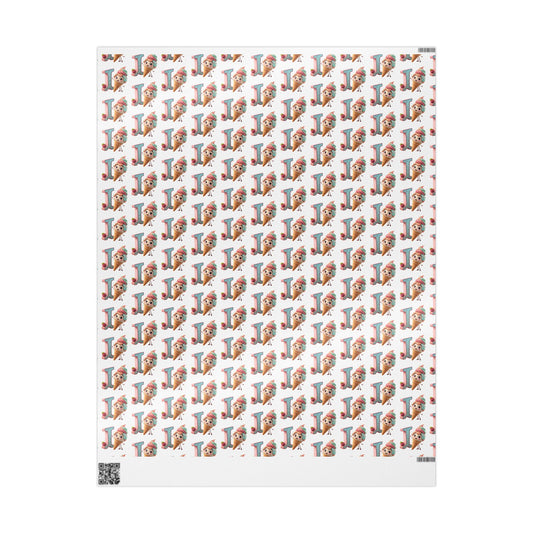 Playful Animal-Themed Wrapping Paper, Fun Gift Wrap for Birthdays, Holidays, Kids Parties, Eco-Friendly Gift Packaging, Decorative Wrap