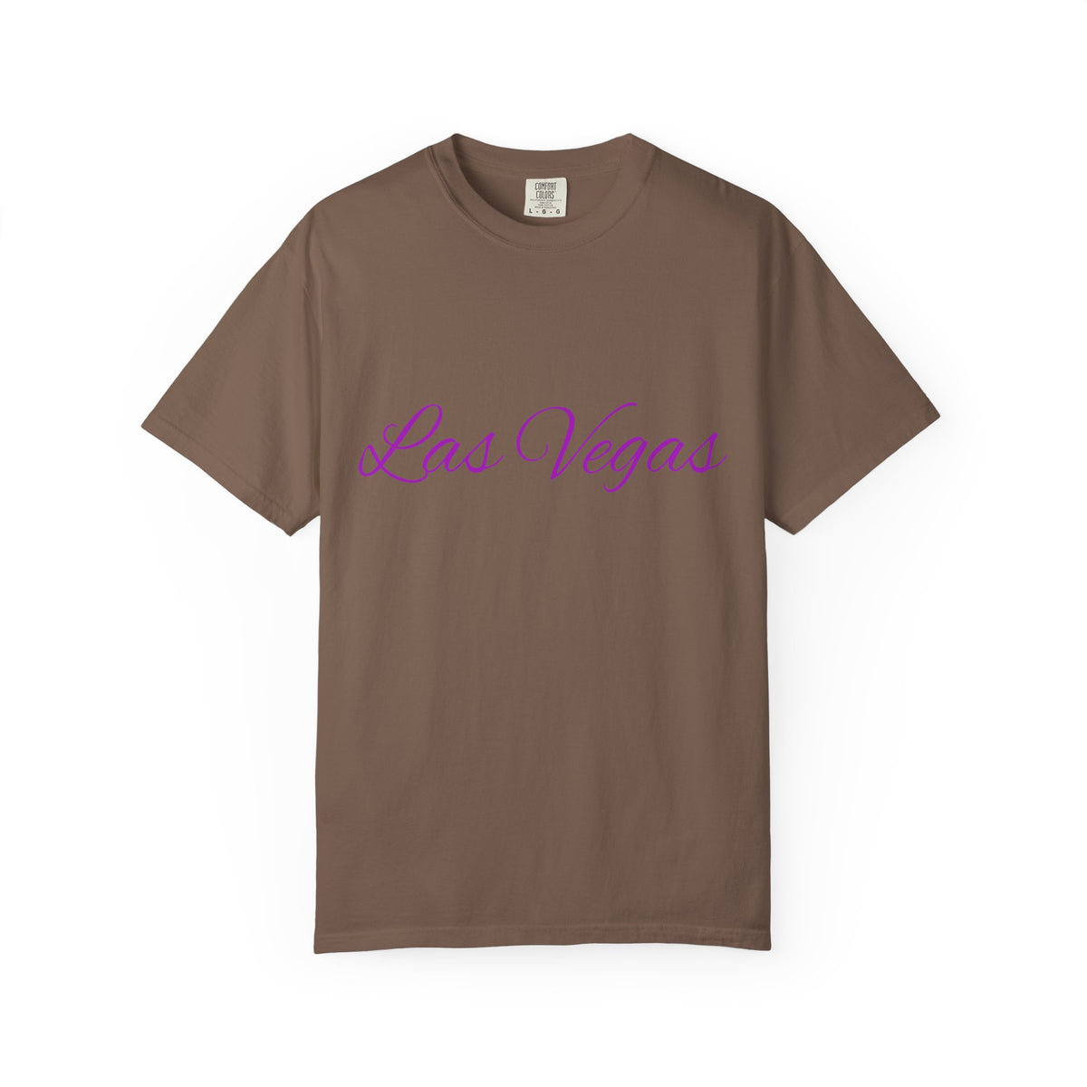 Las Vegas Floral Unisex Garment-Dyed T-Shirt | Vacation Tee, Travel Shirt, Summer Outfit, Gift for Travelers, Retro Las Vegas Design