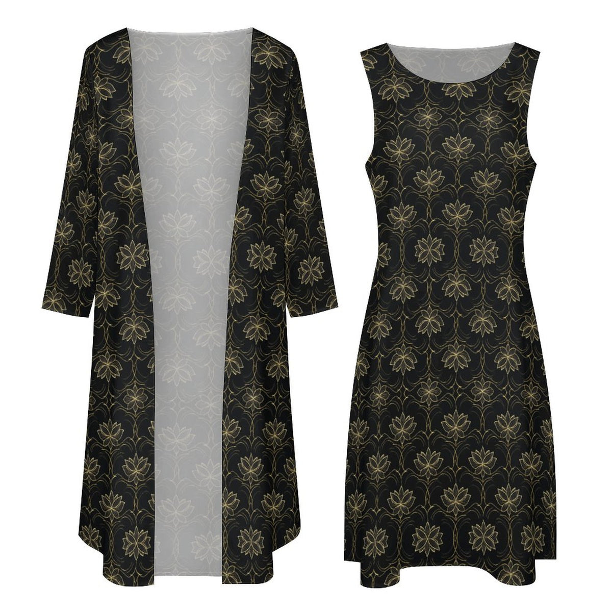 Long Dress Set