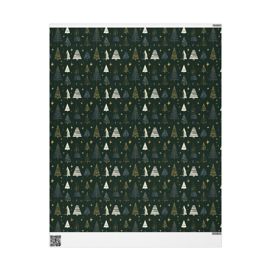 Festive Wrapping Paper - Holiday Gift Wrap, Christmas, Birthdays, Eco-Friendly, Special Occasions