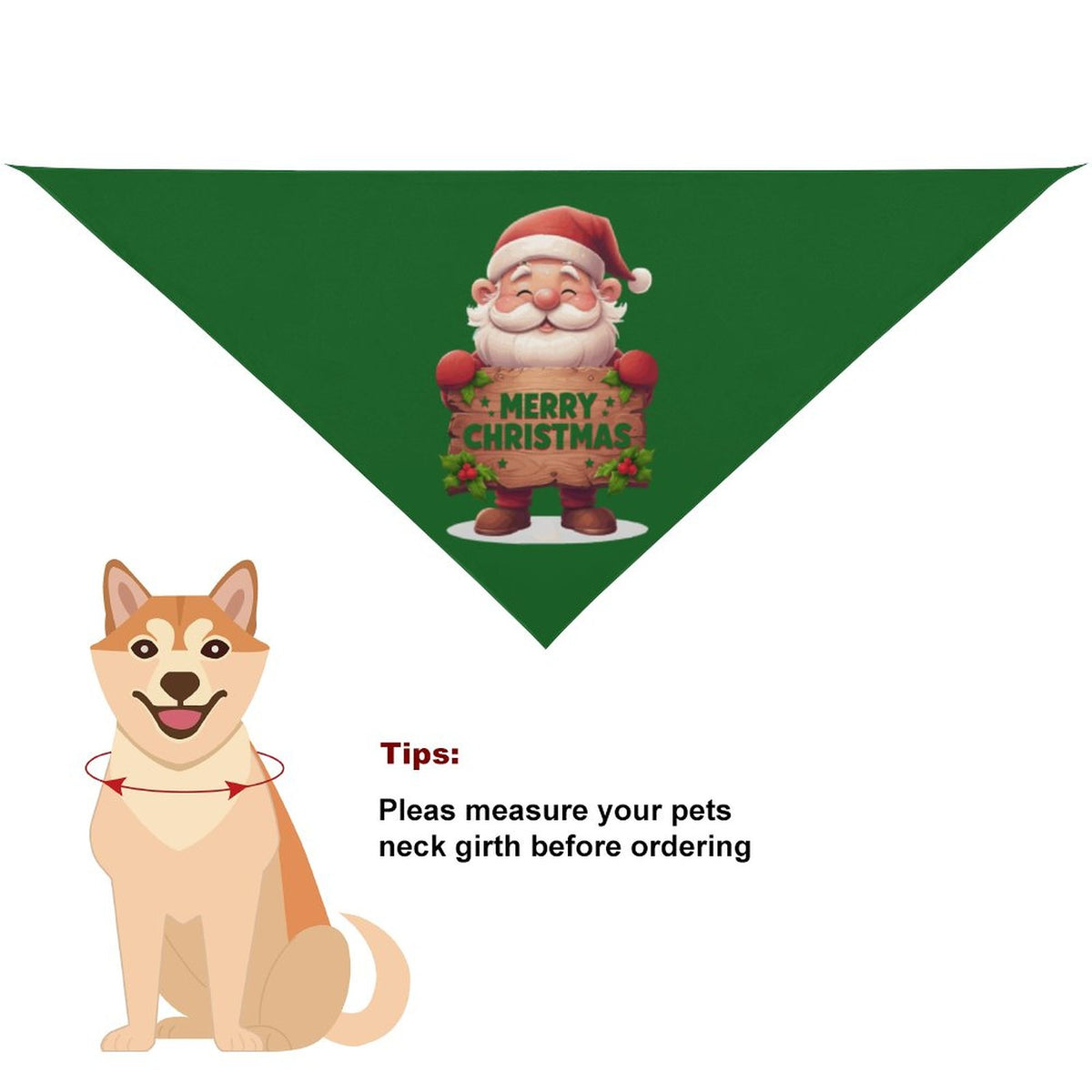 Customised Dog Bandana