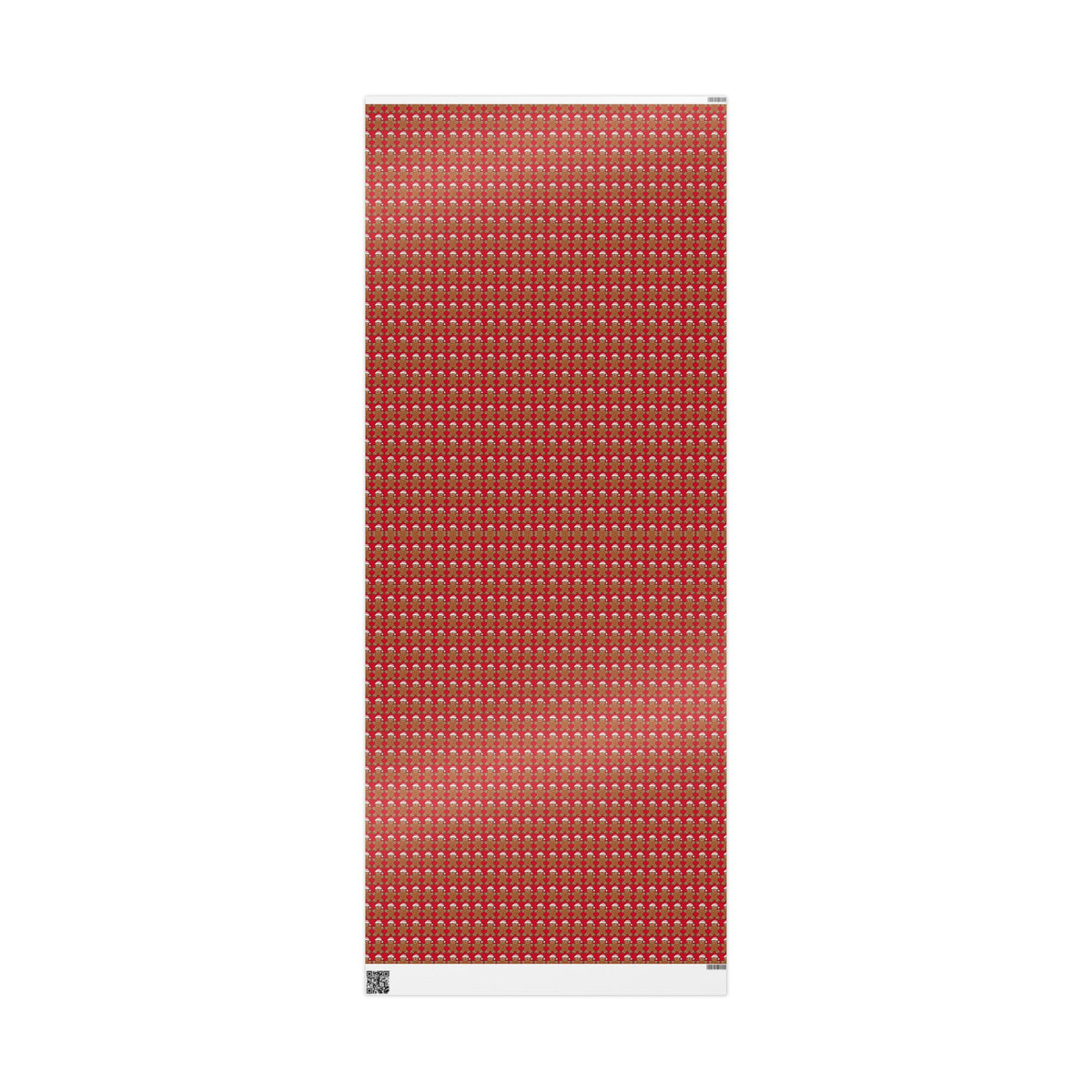 Gingerbread Holiday Wrapping Paper Roll