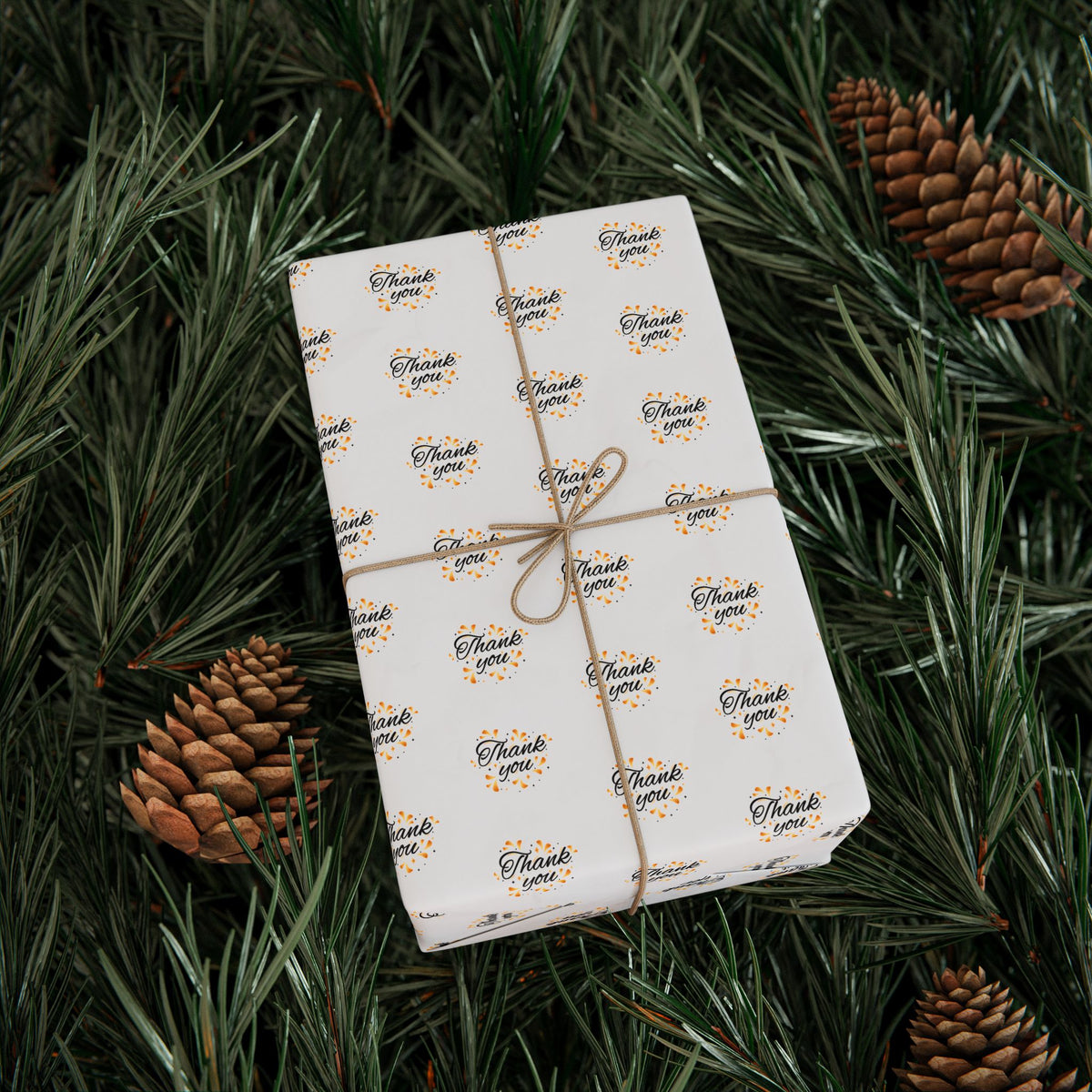 Wrapping Paper Roll — Thank you wrapping paper