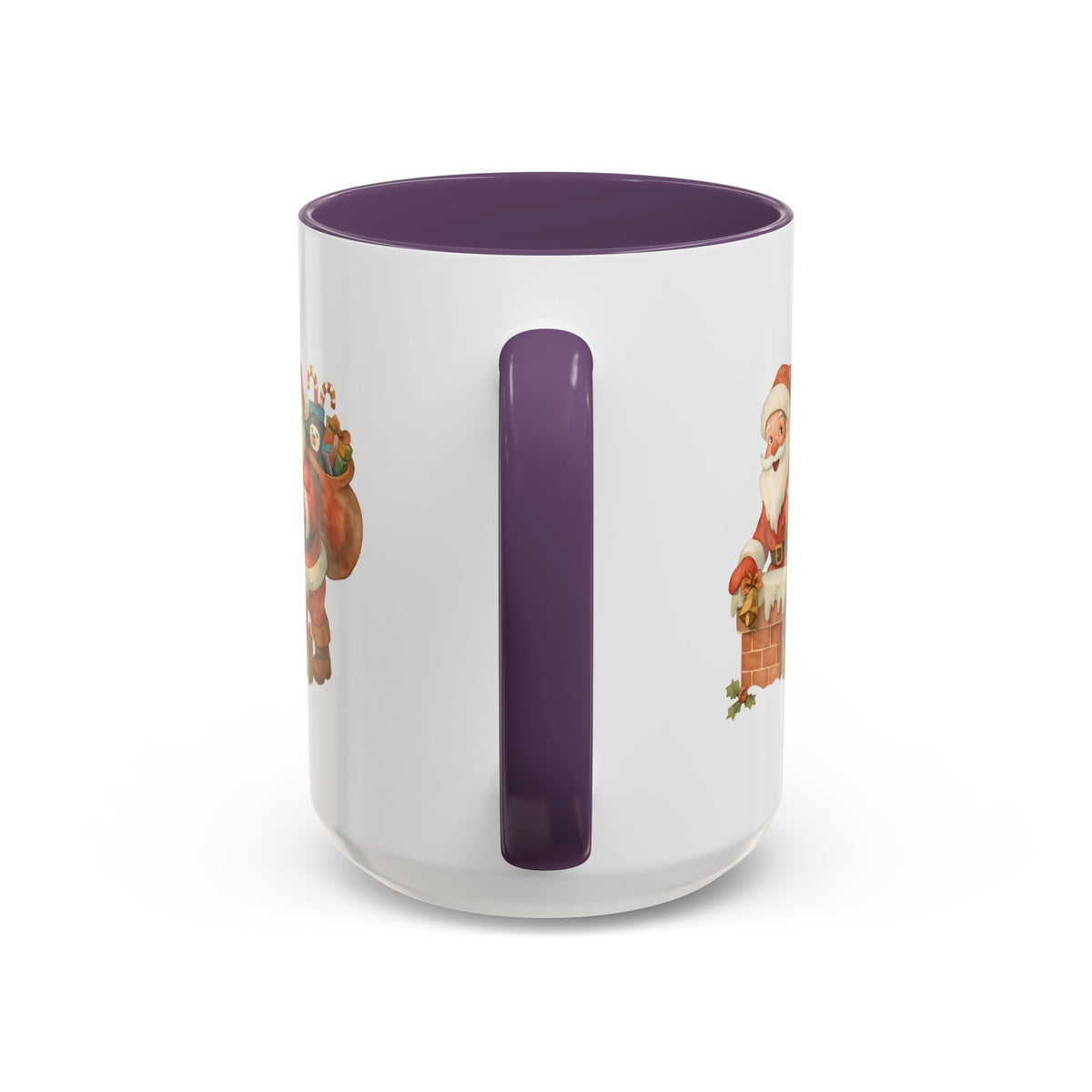 Festive Santa Coffee Mug, Holiday Gift, Christmas Decorations, Cozy Kitchen, Unique Mug, Santa-Themed Drinkware