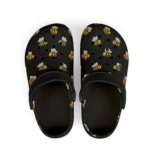 Bee-themed Kid's EVA Foam Clogs
