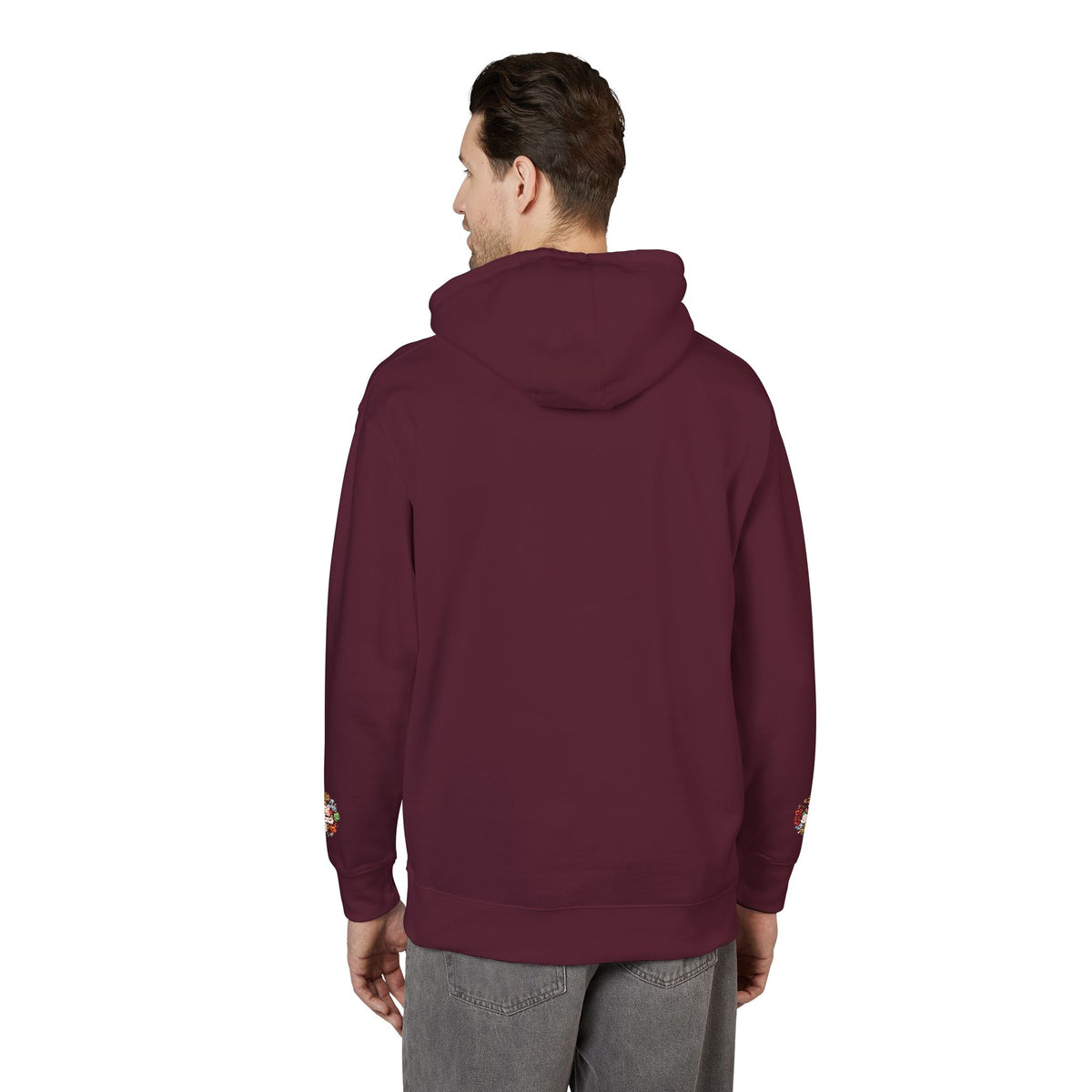 Floral Unisex Fleece Hoodie - Cozy Gift for Nature Lovers, Perfect for Fall, Spring, Birthdays, Relaxation, Outdoor Activities