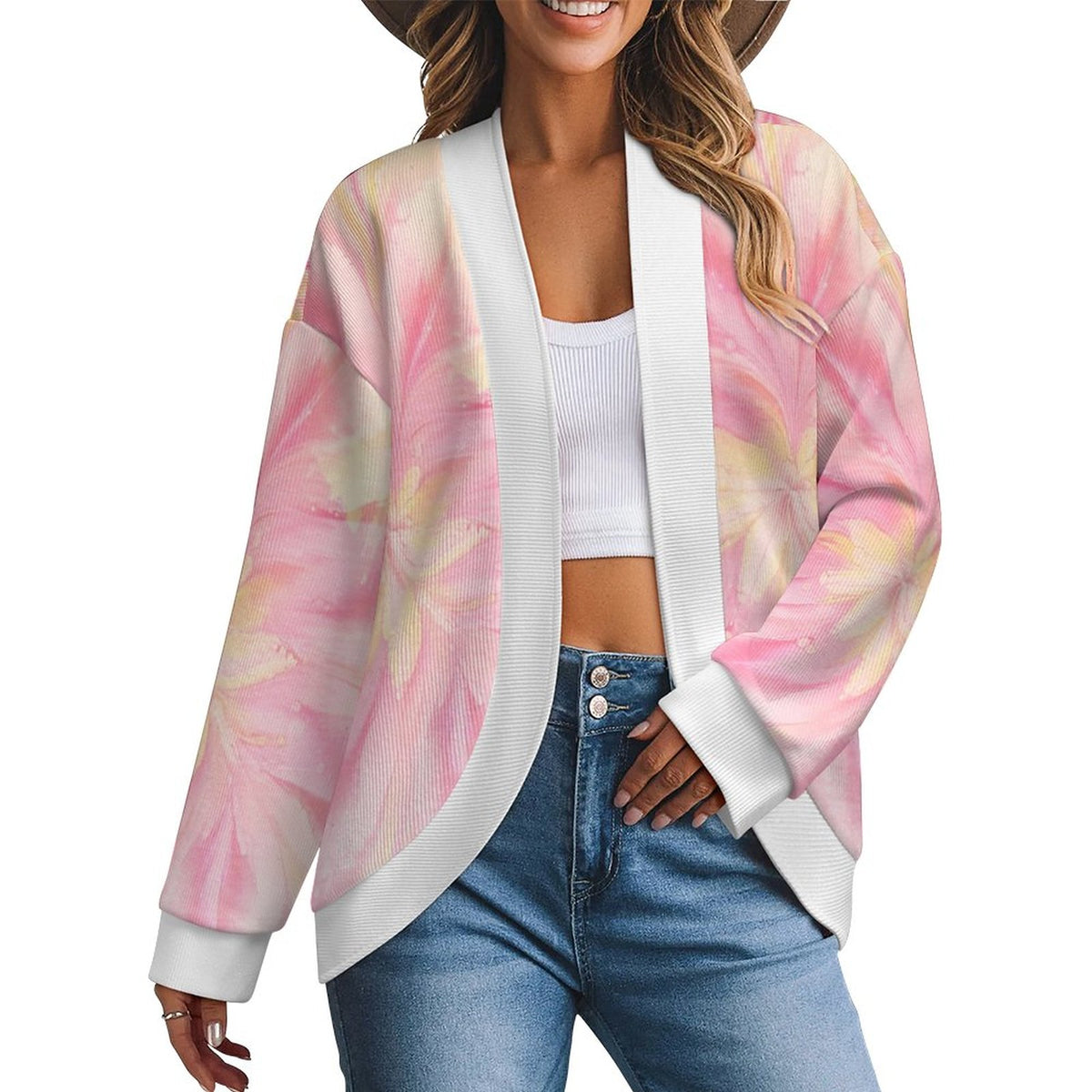 Women's Drop Shoulder Cardigan