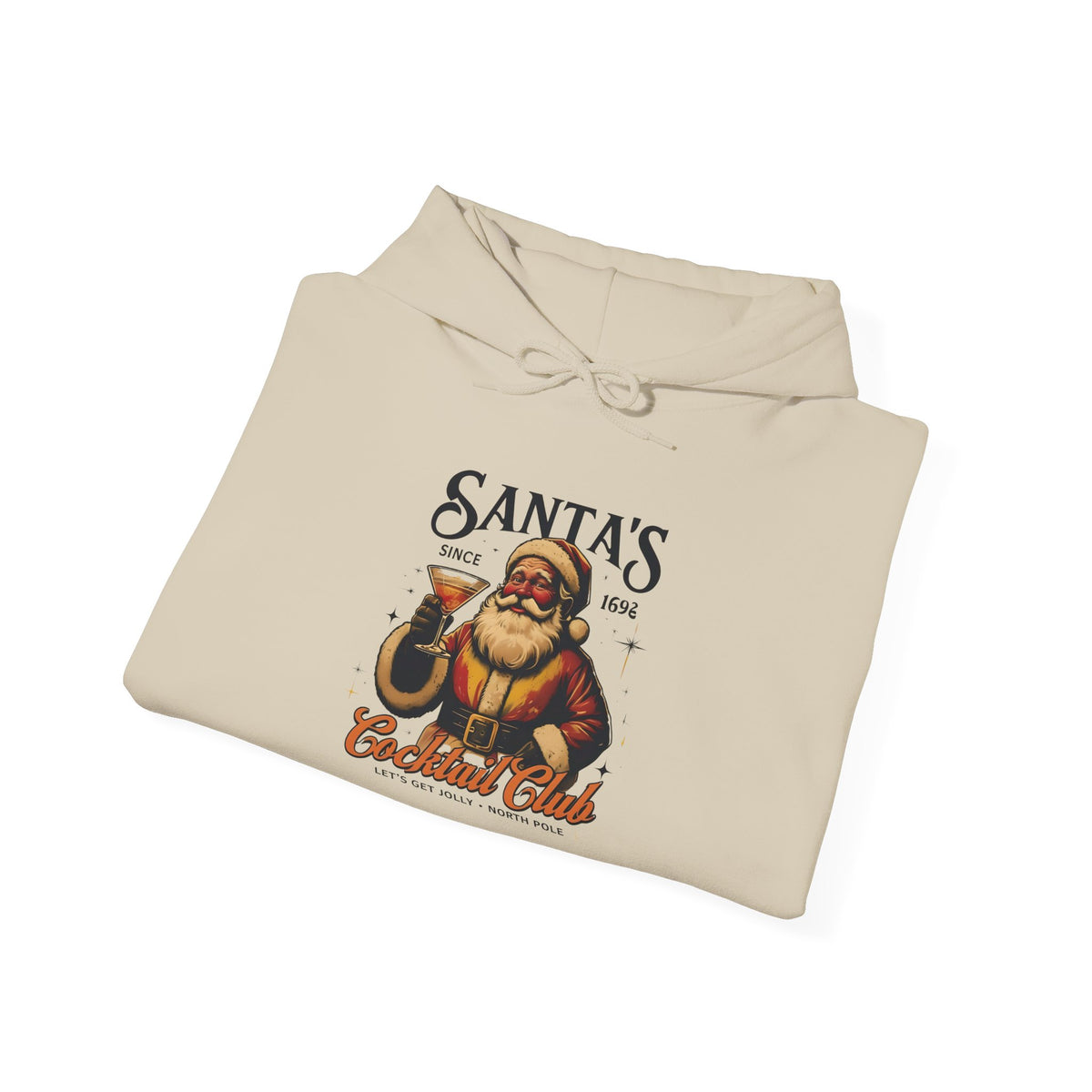 Cozy Holiday Sweatshirt, Perfect Christmas Gift, Santa's Cozy Crew, Winter Comfort Wear, Unisex Hoodie, Festive Apparel