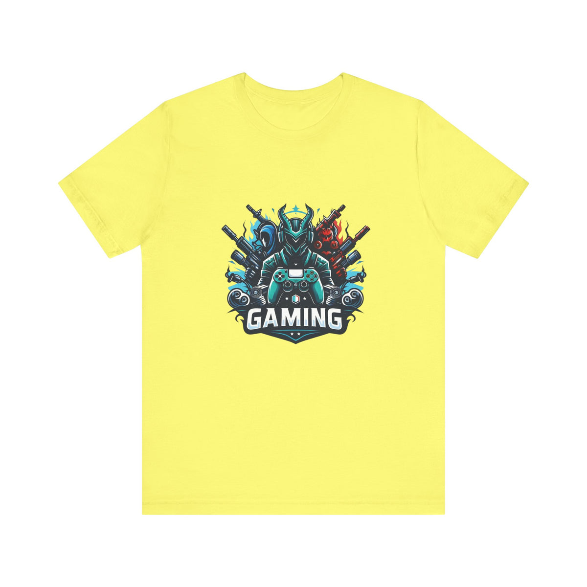 Gaming Controller Emblem Tee — Esports Gamer Graphic T-Shirt