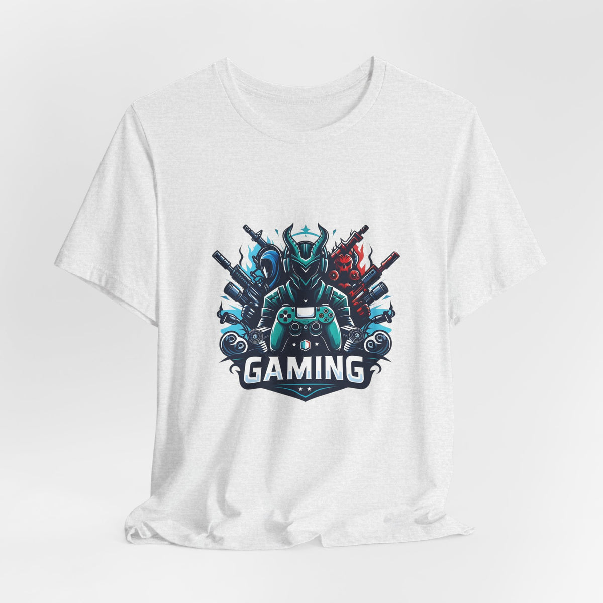 Gaming Controller Emblem Tee — Esports Gamer Graphic T-Shirt