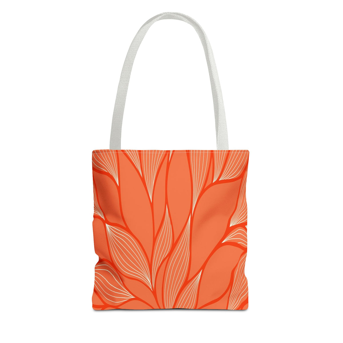 Vibrant Leafy Tote Bag, Stylish Grocery Bag, Eco-Friendly Shopping Tote, Floral Summer Tote, Gift for Plant Lovers