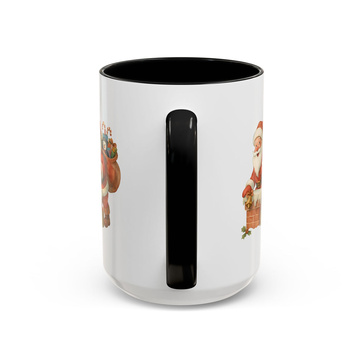 Festive Santa Coffee Mug, Holiday Gift, Christmas Decorations, Cozy Kitchen, Unique Mug, Santa-Themed Drinkware
