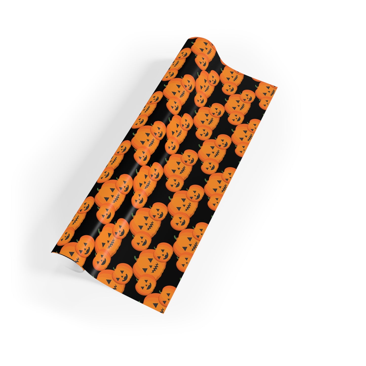 Halloween Gift Wrapping Paper Roll, Festive Pumpkin Design for Halloween, Holiday Gift Wrap, Fall Celebrations, Cute Pumpkin Wrap