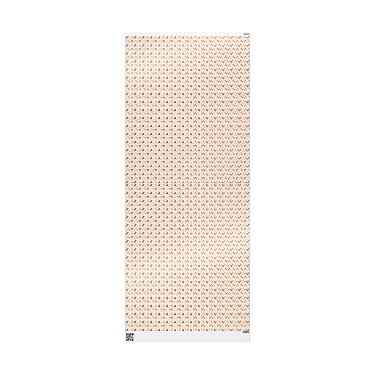 Chicken Watercolor Pattern Wrapping Paper Roll — Cute Pet Gift Wrap