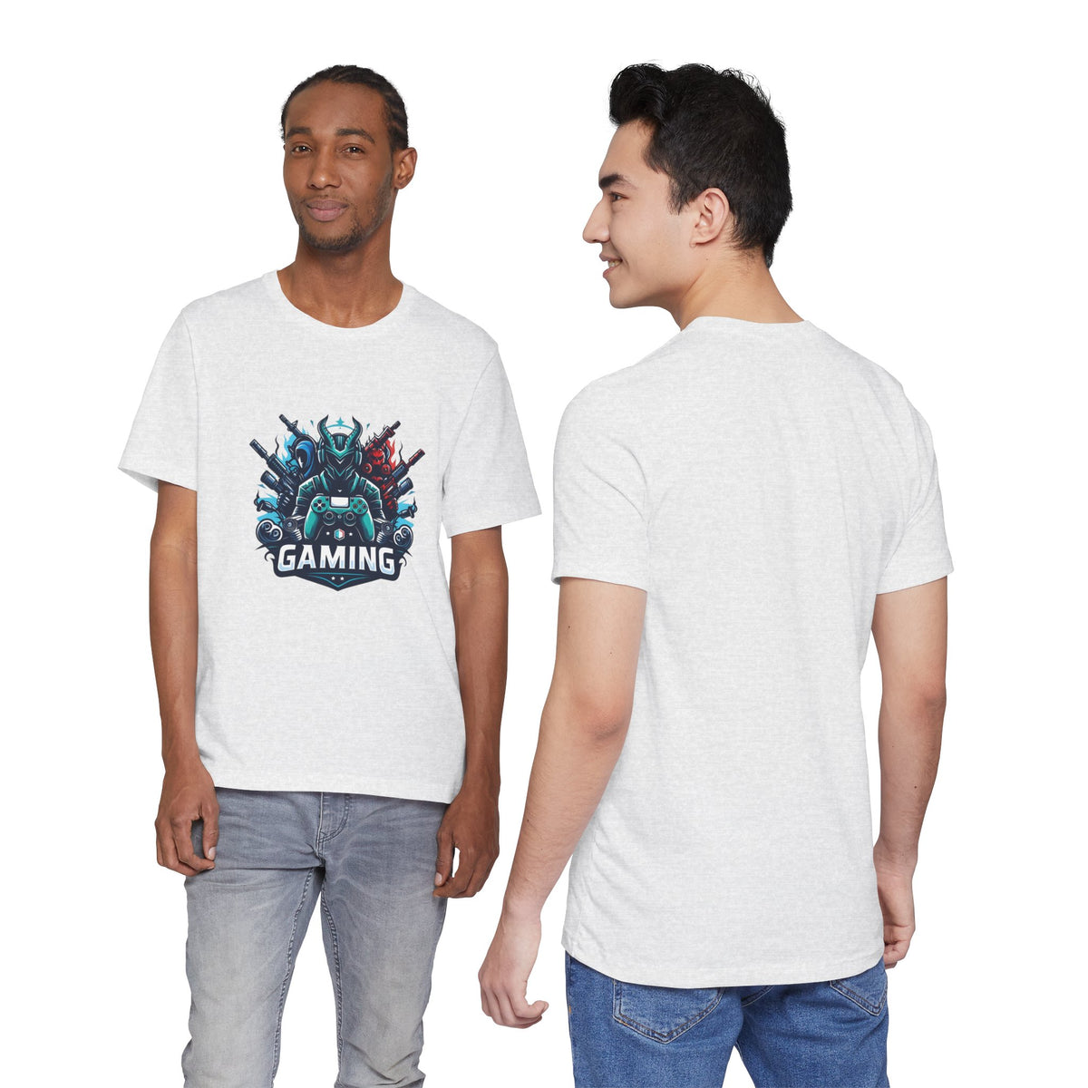 Gaming Controller Emblem Tee — Esports Gamer Graphic T-Shirt