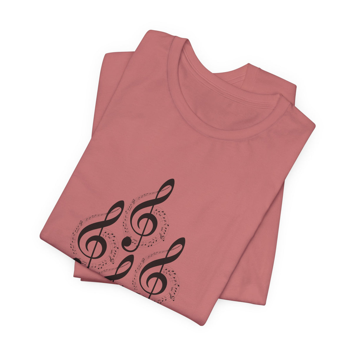 Musical Notes Tee - Perfect for Music Lovers, Casual Wear, Concerts, Festivals, Unique Gift Idea