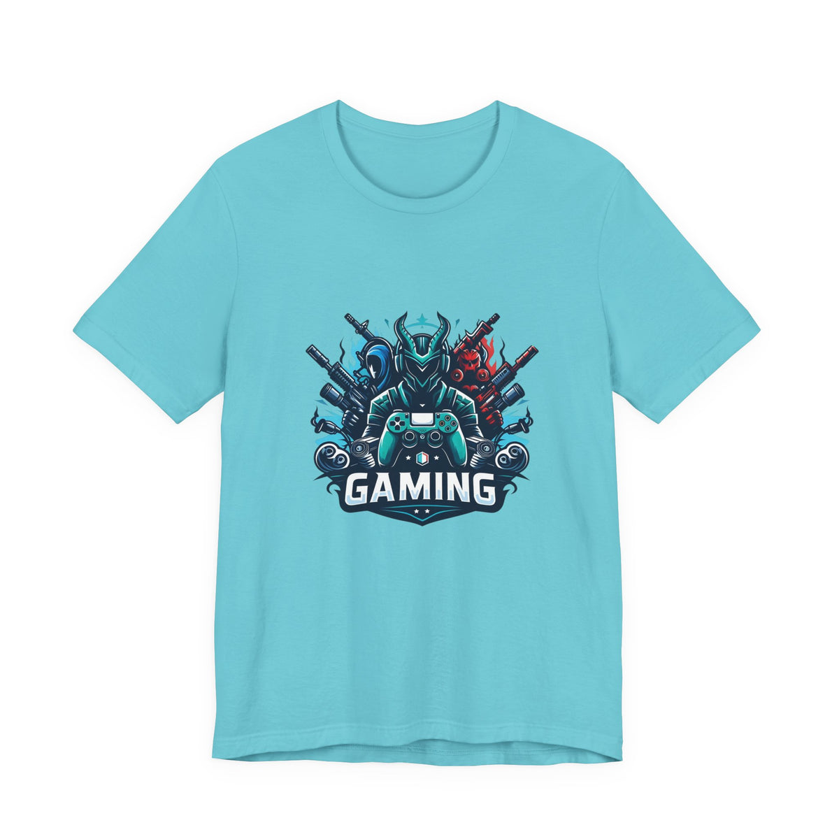 Gaming Controller Emblem Tee — Esports Gamer Graphic T-Shirt