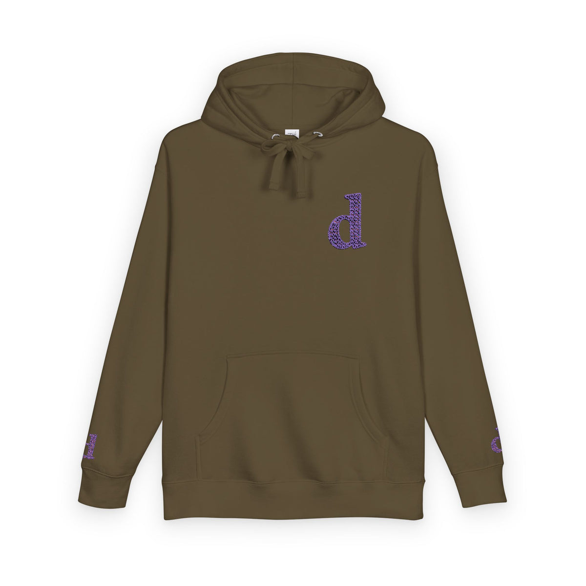 Floral Initial Unisex Fleece Hoodie | Cozy Casual Wear, Gifts for Her, Monogrammed Hooded Sweatshirt, Fall Fashion, Birthday Present