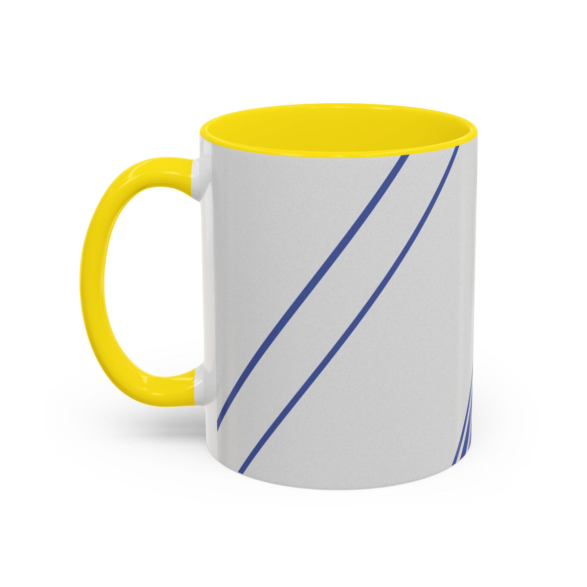 Elegant Stripe Accent Coffee Mug - Perfect for Gifts, Home Decor, Office, Birthdays, and Tea Lovers