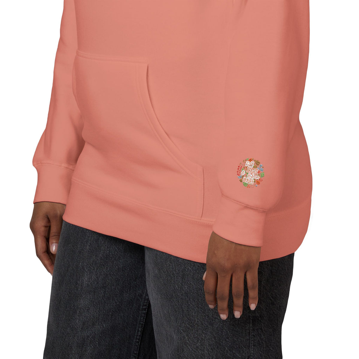 Floral Unisex Fleece Hoodie - Cozy Gift for Nature Lovers, Perfect for Fall, Spring, Birthdays, Relaxation, Outdoor Activities
