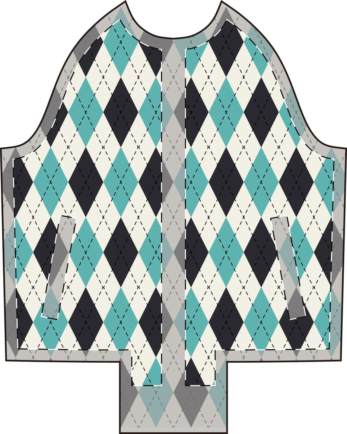Women's Varsity Jacket (AOP)