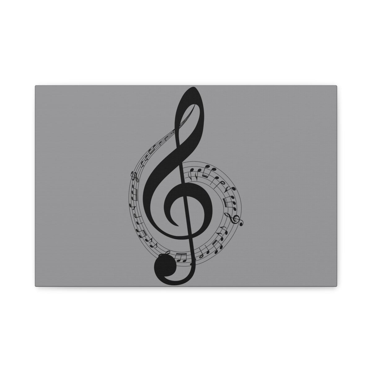 Musical Notes Canvas Print, Wall Art for Musicians, Music Lovers, Home Decor, Gift for Music Teacher, Birthday, Housewarming