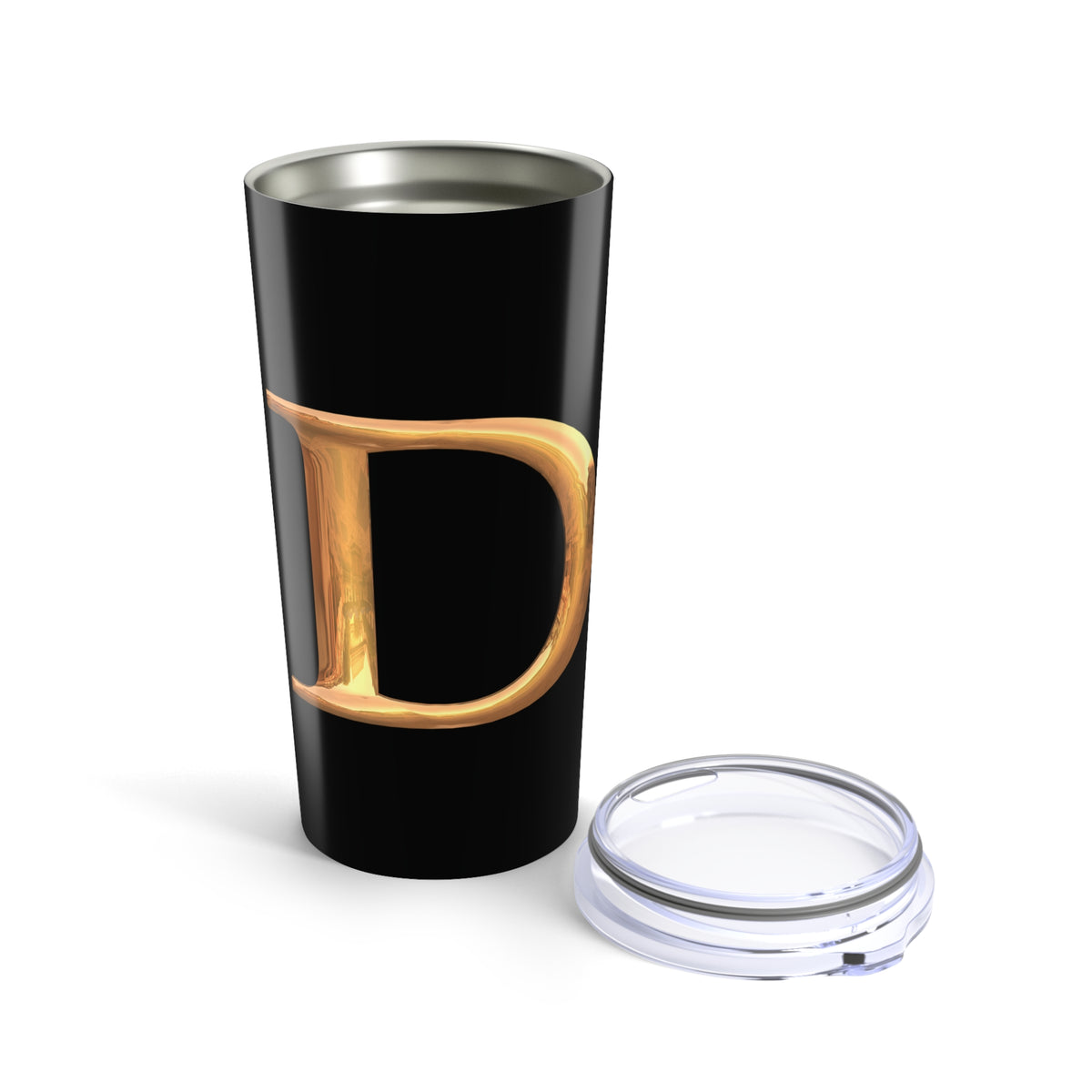 Copy of Stylish 20oz Tumbler with Unique Design Letter D