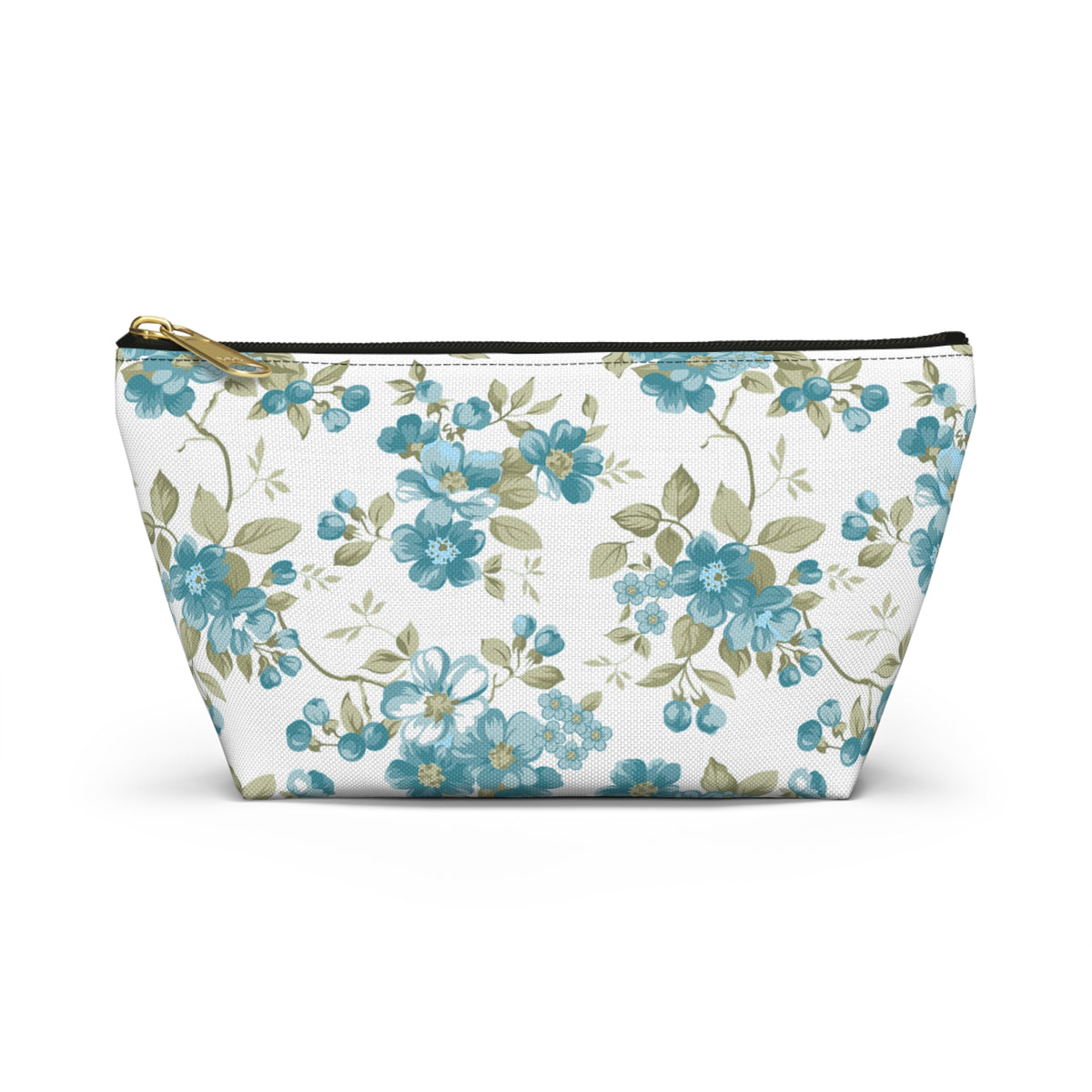 Floral Accessory Pouch, Makeup Bag, Organizing Pouch, Gift for Her, Travel Companion