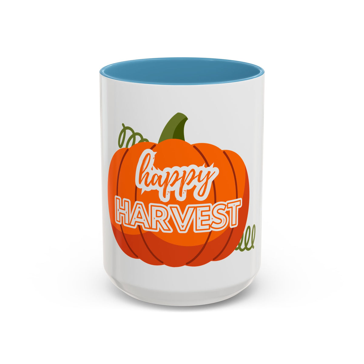 Happy Harvest Pumpkin Coffee Mug, Fall Mug, Seasonal Decor, Gift for Coffee Lovers, Autumn Vibes, Halloween Decoration