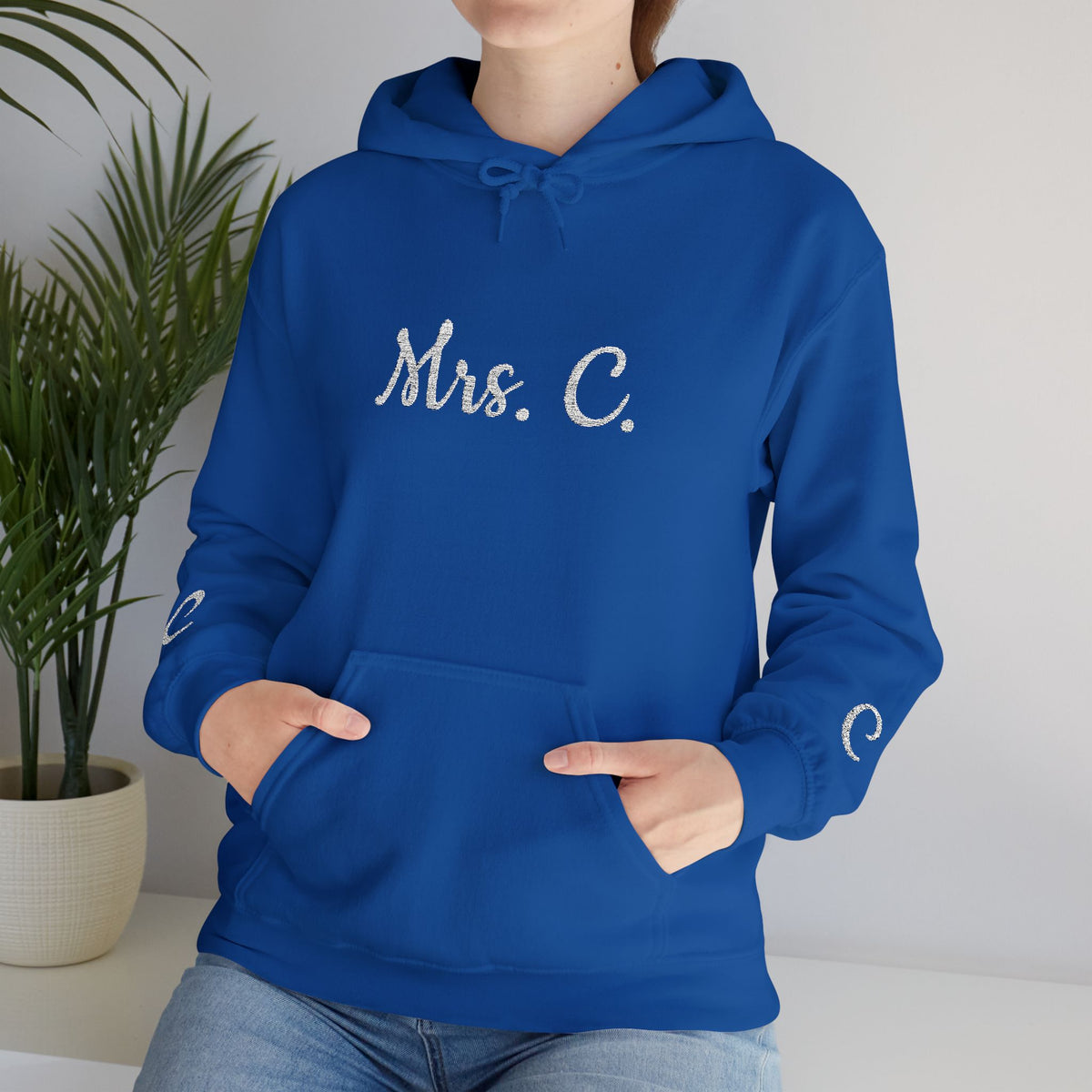 Personalized Hooded Sweatshirt, Gift for Teachers, Proud Teacher Apparel, Birthday Gift, Customized Sweatshirt