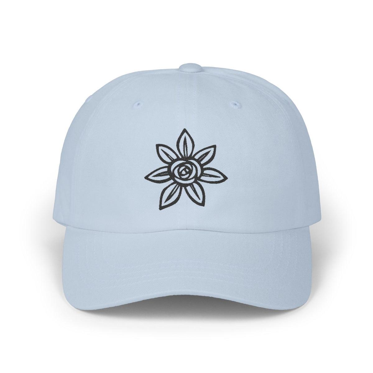 Classic Embroidered Dad Cap | Floral Design Hat | Unisex Casual Cap | Perfect Gift for Dad | Summer Accessory | Streetwear
