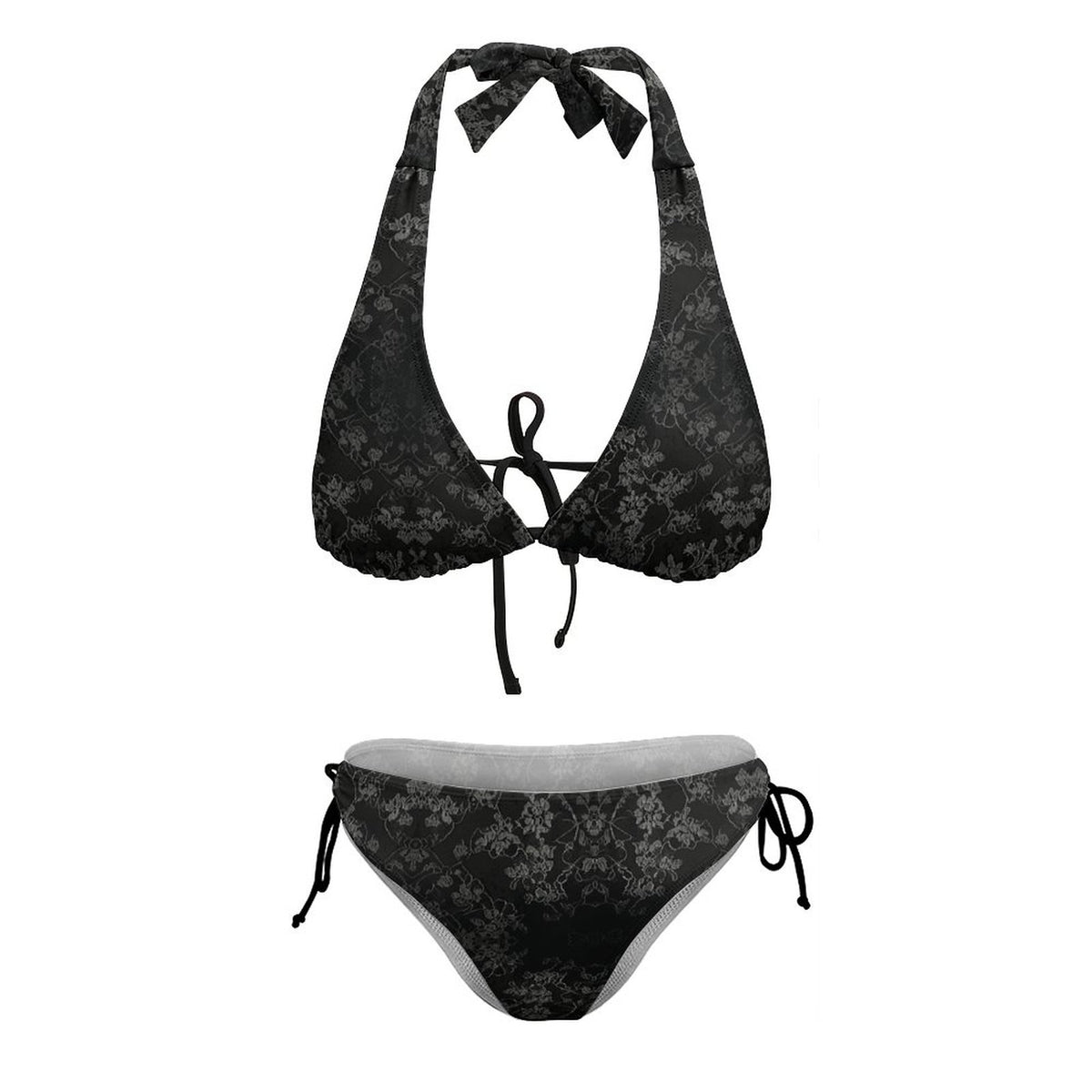 Two Piece Halter Swimsuit