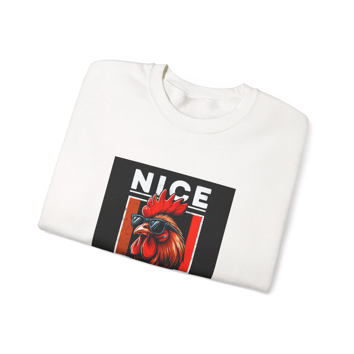 Nice Cock Rooster Crewneck Sweatshirt